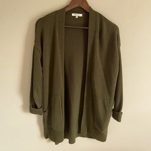 Madewell open front cardigan